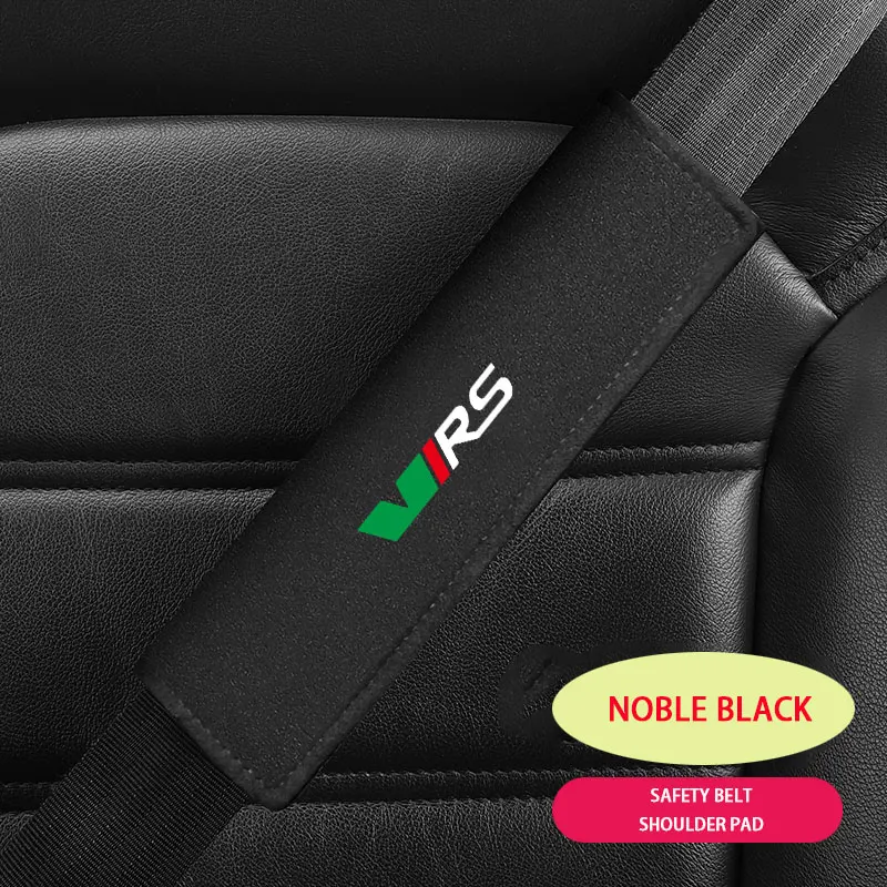 Kryt bezpečnostného pásu Styling Seepes Seced Cater Ramer Race Race Ochranca chrániče pre Skoty Octavia Virs RS IV Auto príslušenstva