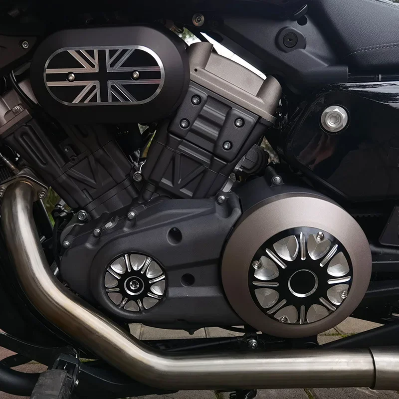 Kryt bočného krytu motora upravený Xiaofei dekoratívny kovový kryt motocyklových príslušenstiev pre Keeway V302C