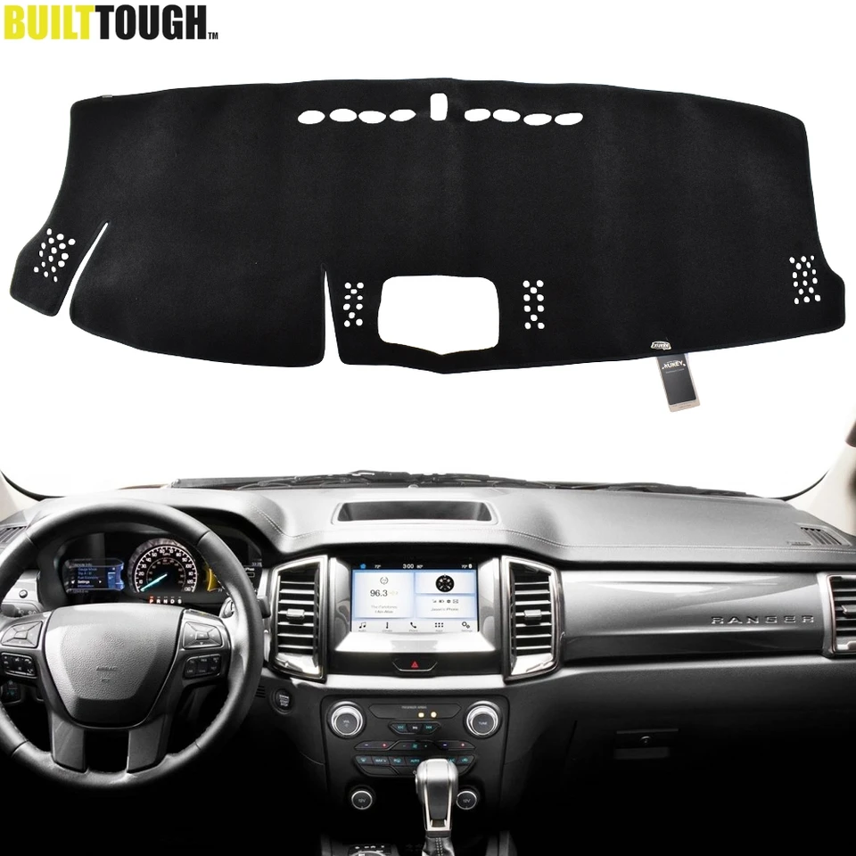 Kryt DashMat Dashboard pre Ford Ranger Wildtrak Raptor T6 2016 - 2020 Dash Mat Pad Sun Shade Dash Cover Cover Cover 2017 2018