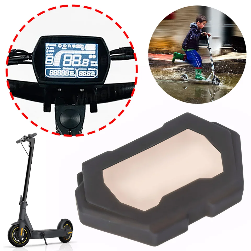 Kryt digitálneho meracieho krytu Silikónový kolobežník Cover rámu kryt vodotesného krytu Scooter Chránič pre Kugoo G2 Pro