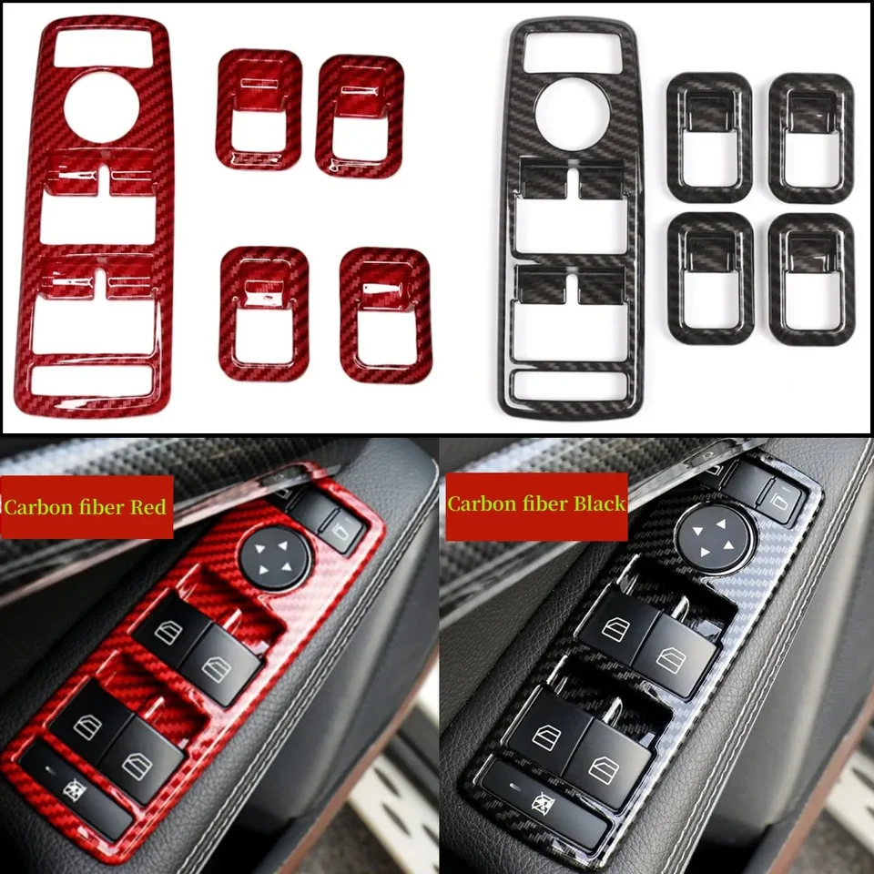 Kryt gombíkového gombíka na okno Vysvetlenie Fit Fit for Mercedes Abce Gla Cla Gle GLK ML Trieda W176 W204 W212 W166 Interiérové ​​príslušenstvo