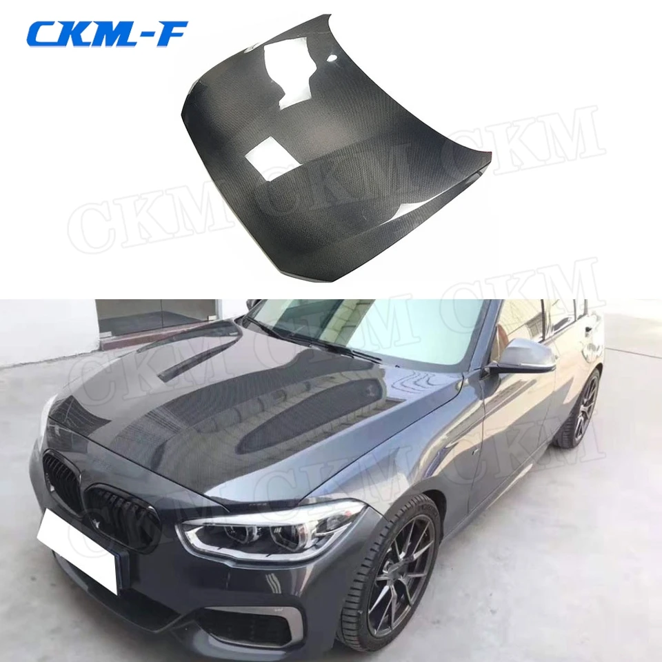 Kryt kapucne na motorové vlákno pre kapucňu pre kapucňu pre BMW 1 séria F20 Hatchback 2016 2017 2018
