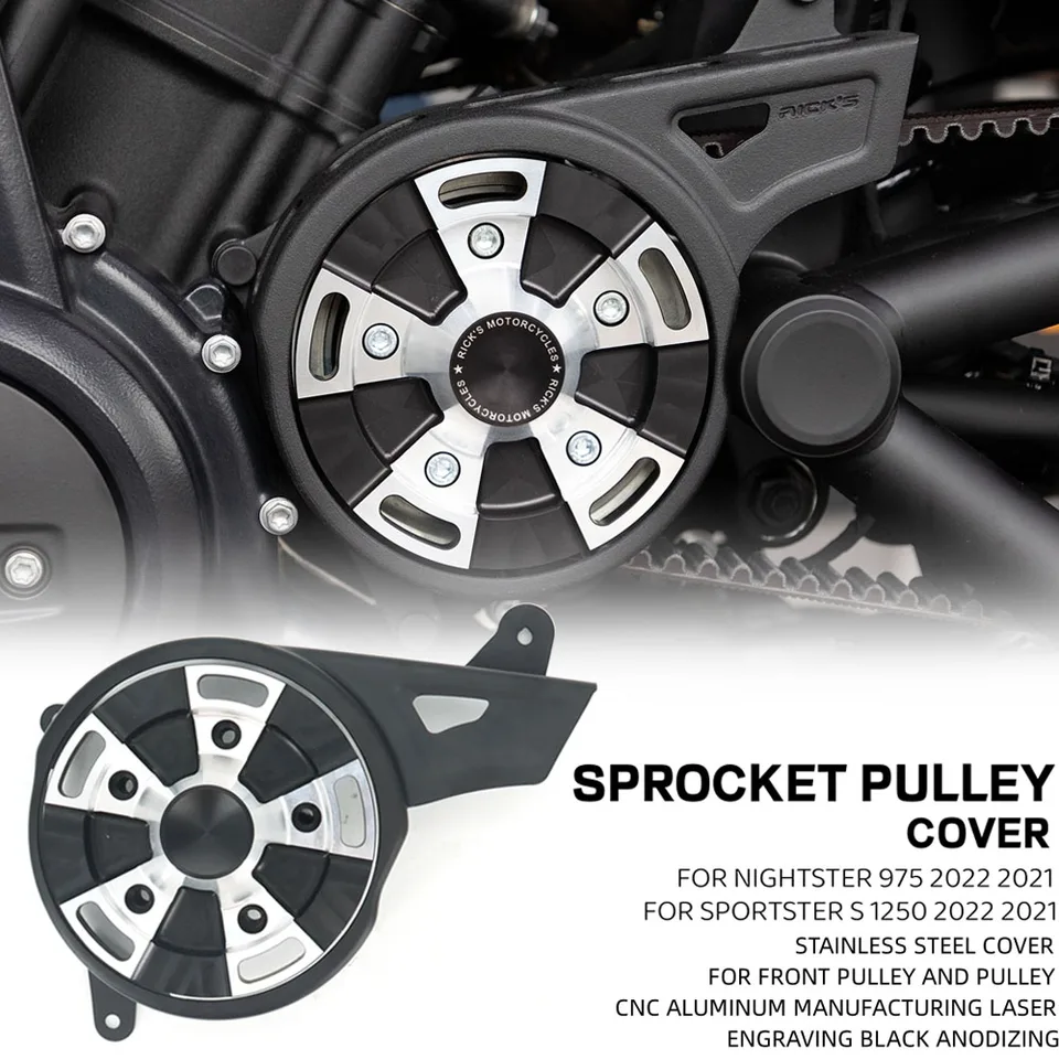 Kryt kladky pre Sportster S 1250 Motocyklový ozubený kryt predný RH 1250S RH975 REAMICKÁ OCHRANA NIGHTER 975 Príslušenstvo