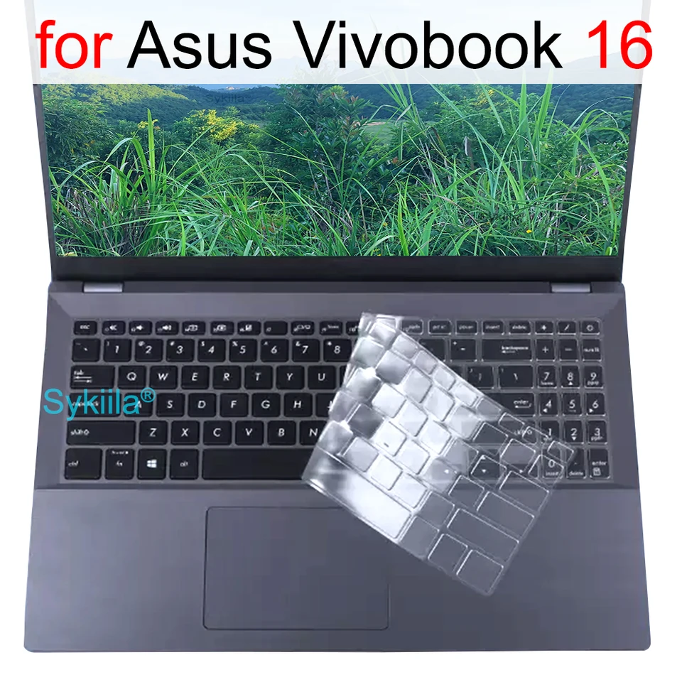 Kryt klávesnice pre ASUS VivOBook 16 OLED Pro 16x S Flip M7600 M7601 N7600 N7601 M5606 S5606 M1605 Silikónový ochranný puzdro Chránič kože