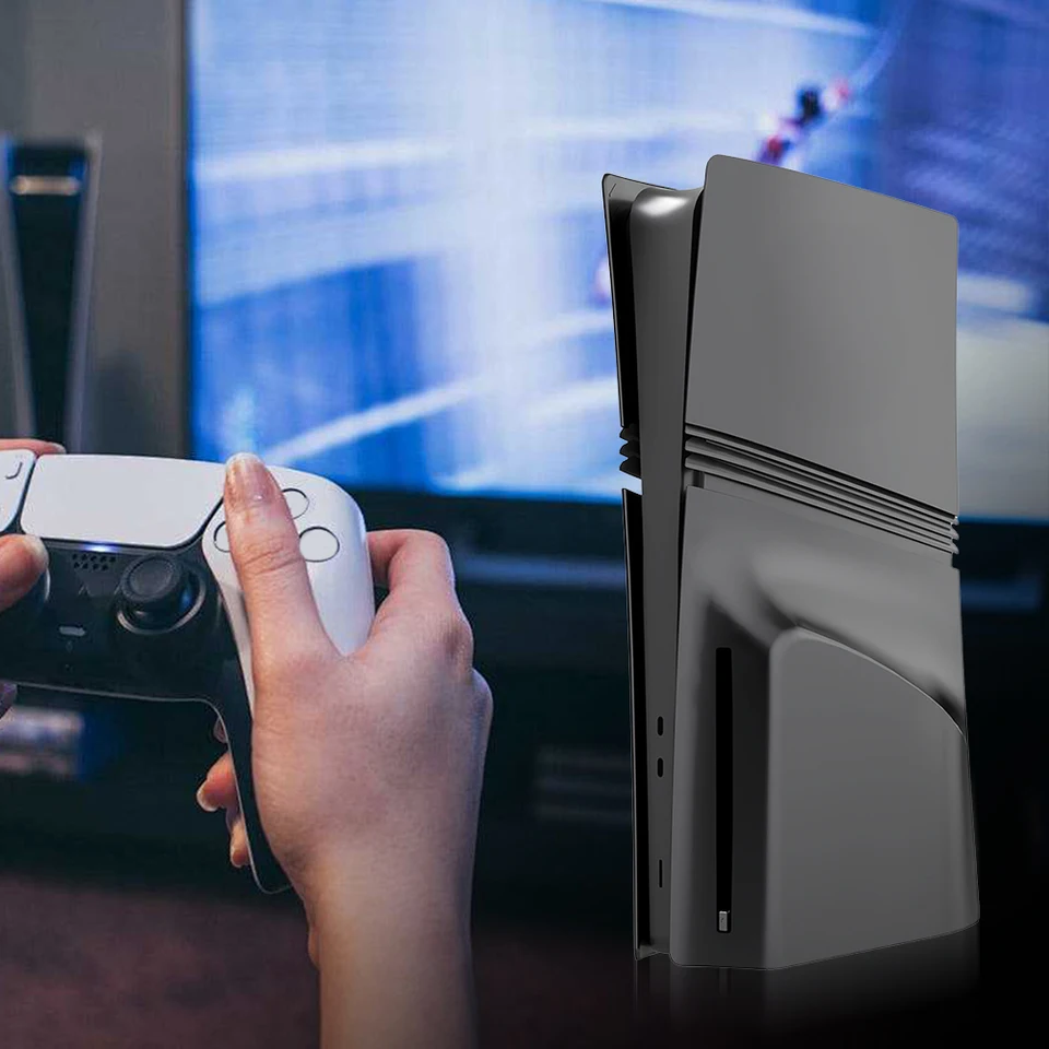 Kryt konzoly s tvárou v porovnaní s tvrdým puzdrom Prach odolný voči tvrdým škrupinom pokožky Plates pre PS5 Pro PlayStation 5 Pro Disc/Digital Console