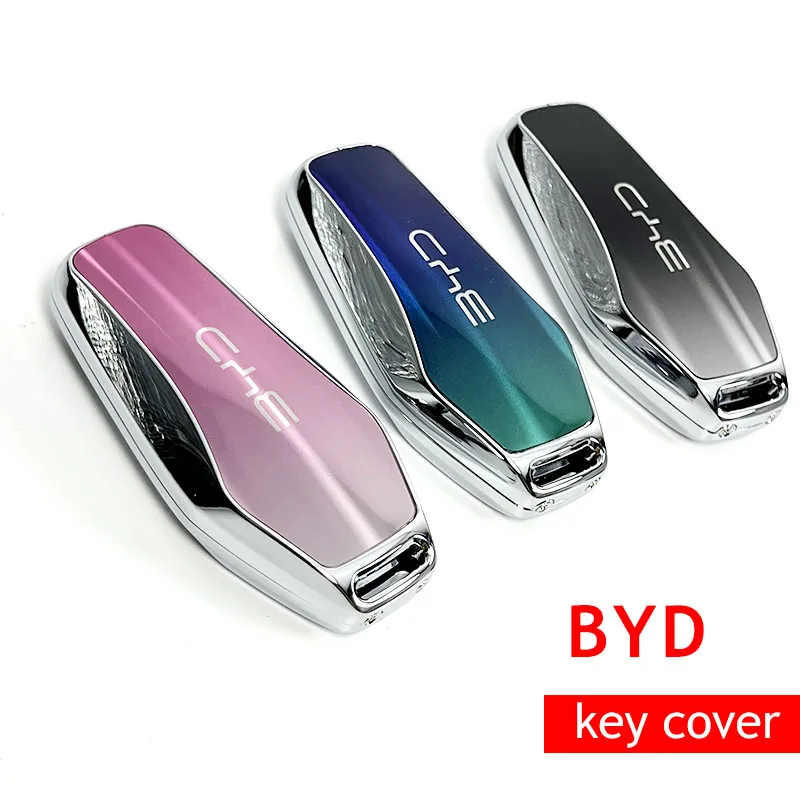 Kryt kovového kľúča pre BYD SEAL U Atto 3 Sealia 6 07 King Song Plus Han Ev Dolphin Diaľkový držiak držiteľa kľúča Kľúčenky