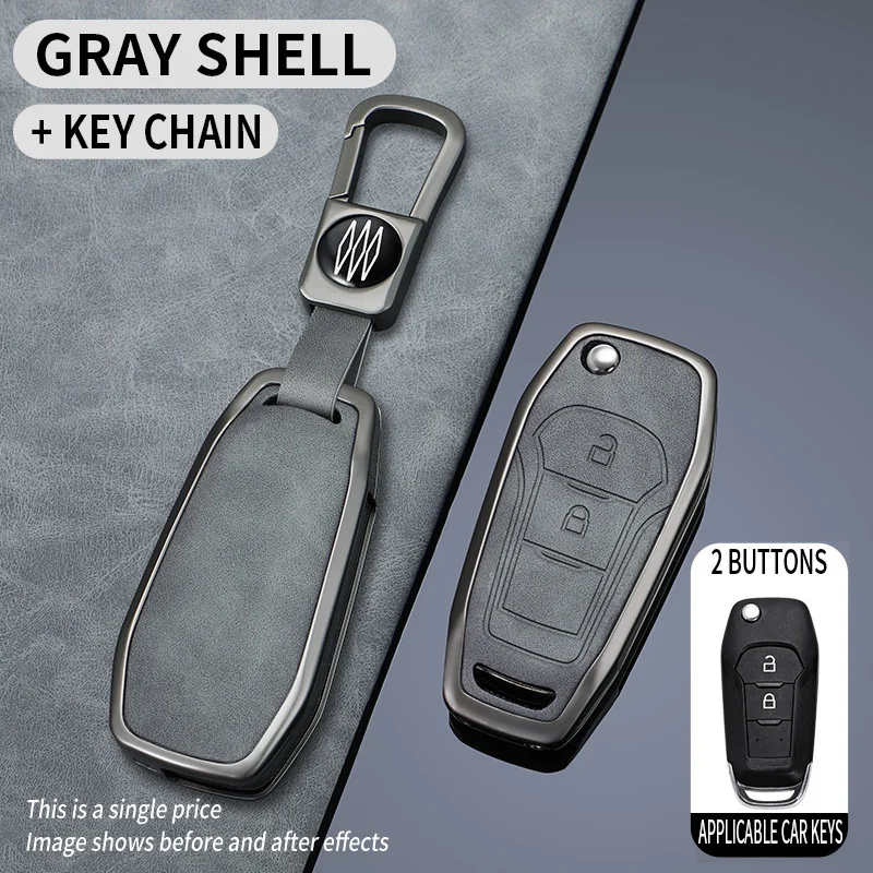 Kryt krytu automobilu Shell FOB pre Ford Figo 2017 Mondeo 5 EcoSport Fiesta Mk8 Everest Ranger Fusion Kuga Escort Car Accessories