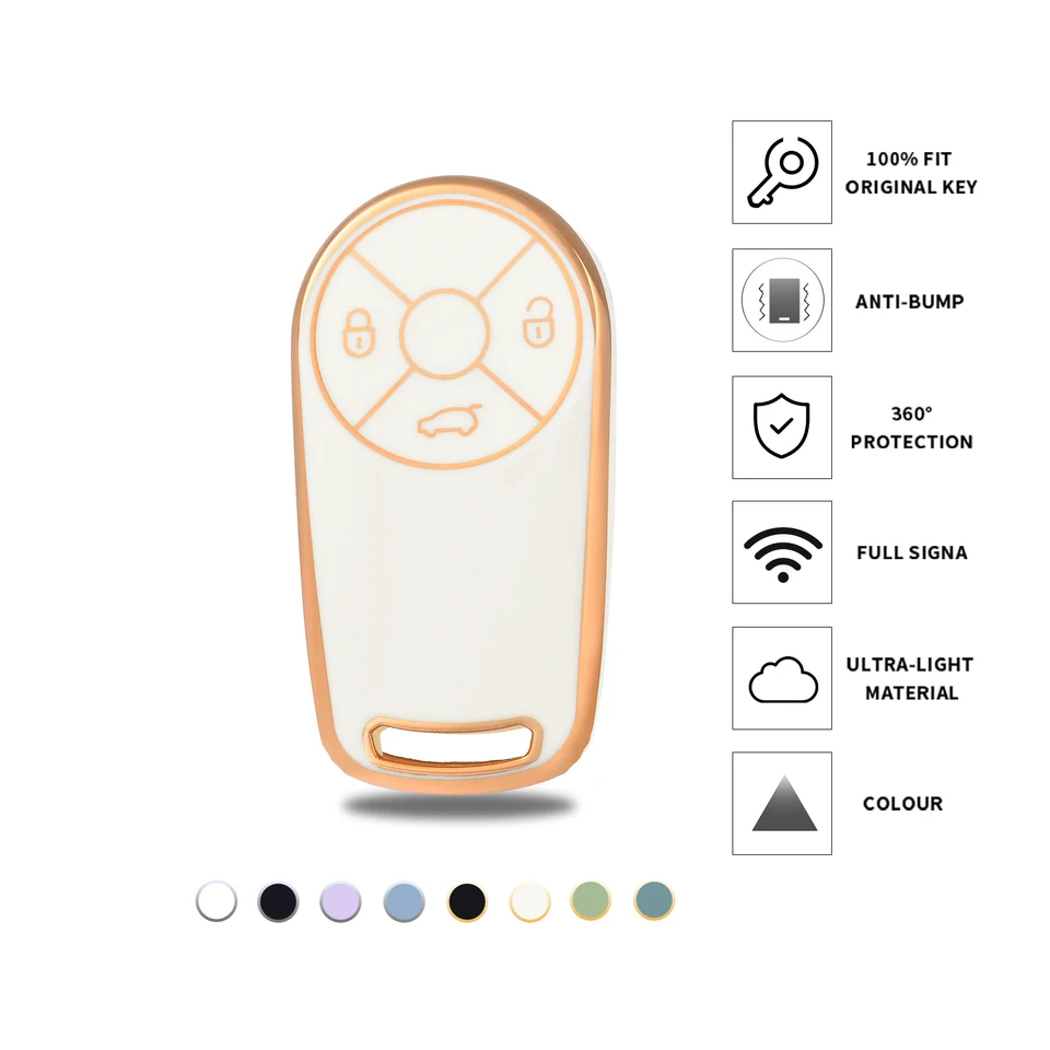 Kryt krytu kľúča pre kľúče pre veľkú stenu GWM ORA R1 R2 Good Cat Key SHELL SHELL OCHRANA Soft Soft
