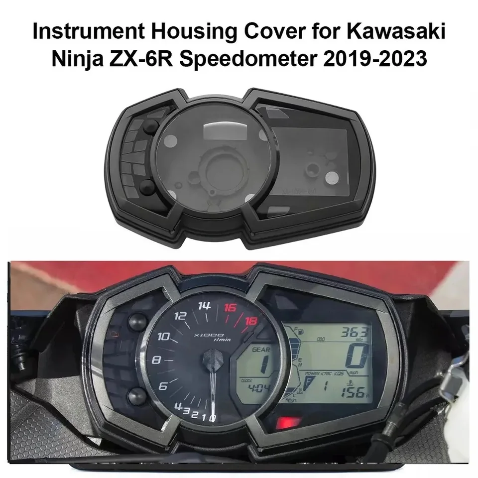 Kryt krytu prístroja pre prístrojový prístroj pre kawasaki ninja 400 250 650 1000 ZX 6R Schadoter shell puzdro