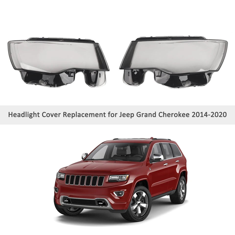 Kryt krytu svetlometového krytu číry výmena pravej strany za Jeep Grand Cherokee 2014-2020