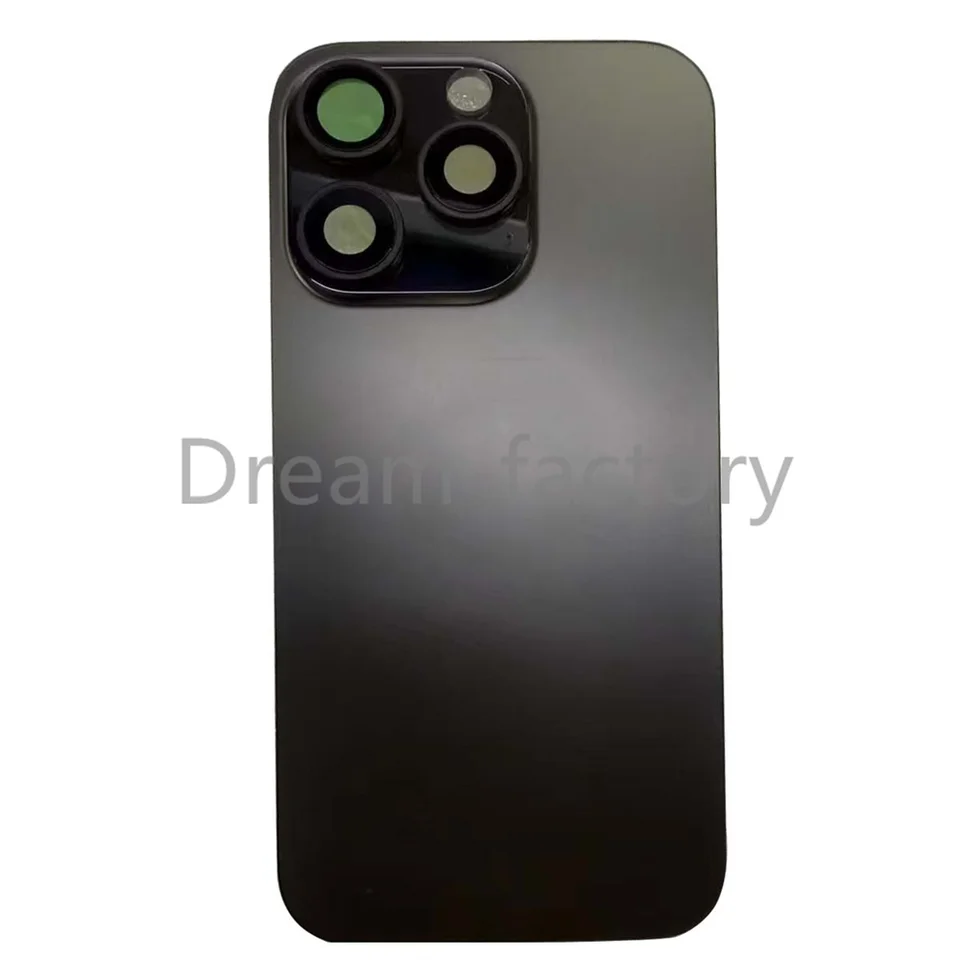 Kryt krytu zadného skla s vopred inštalovaným kovovým magnetovým prsteňom pre iPhone 16 Pro Max