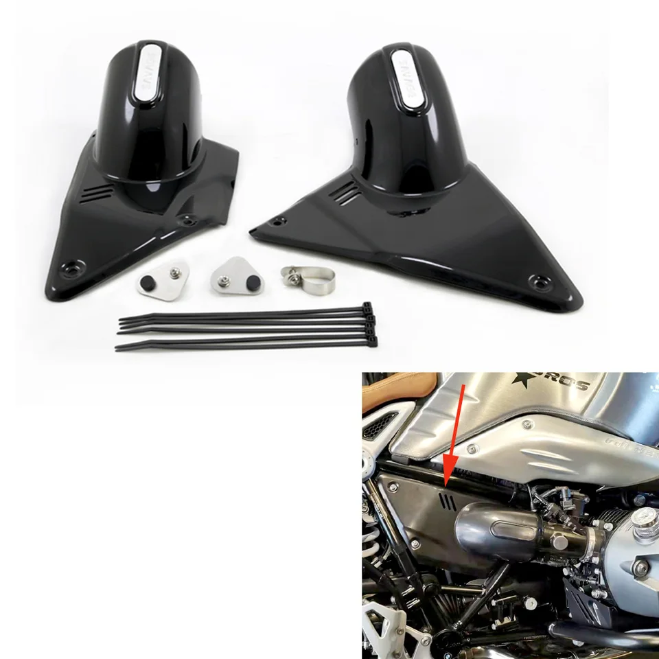 Kryt motocyklového letectva pre BMW r deväť T Pure Racer Scrambler Urban GS 14-19 Air Box Cover Protector Saquing