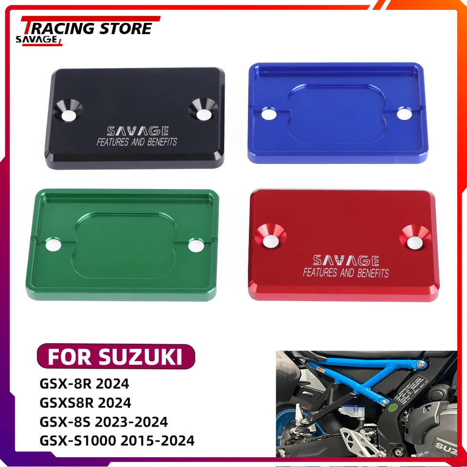 Kryt nádrže zadnej brzdy hlavného valca pre Suzuki GSX8R GSXS8R GSX8S GSX1300R HAYABUSA 1300 GSXR GSX GSF GSXS 650 1000 DL650