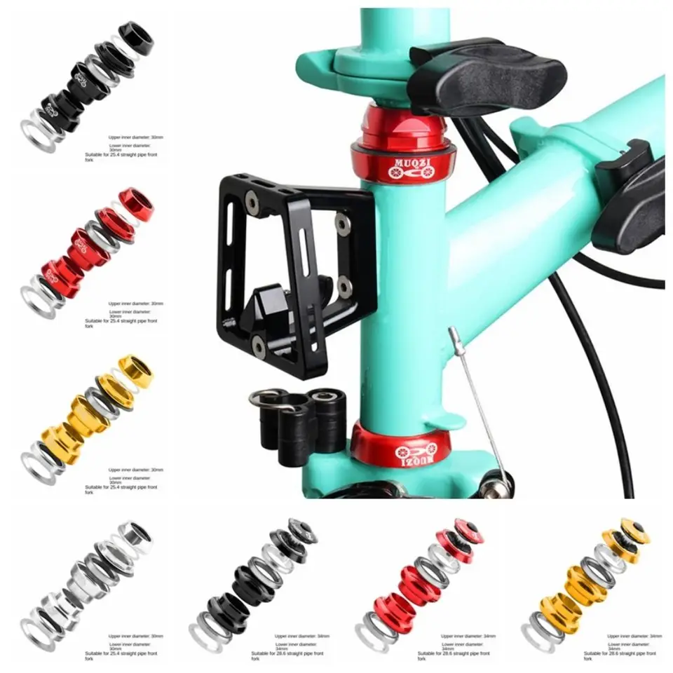 Kryt náhlavnej súpravy na bicykli zužbovanú trubicu 28,6 mm 25,4 mm bicykel ložisko Headset Headset Cool hliníková zliatina zliatiny bicykla TEP STEM