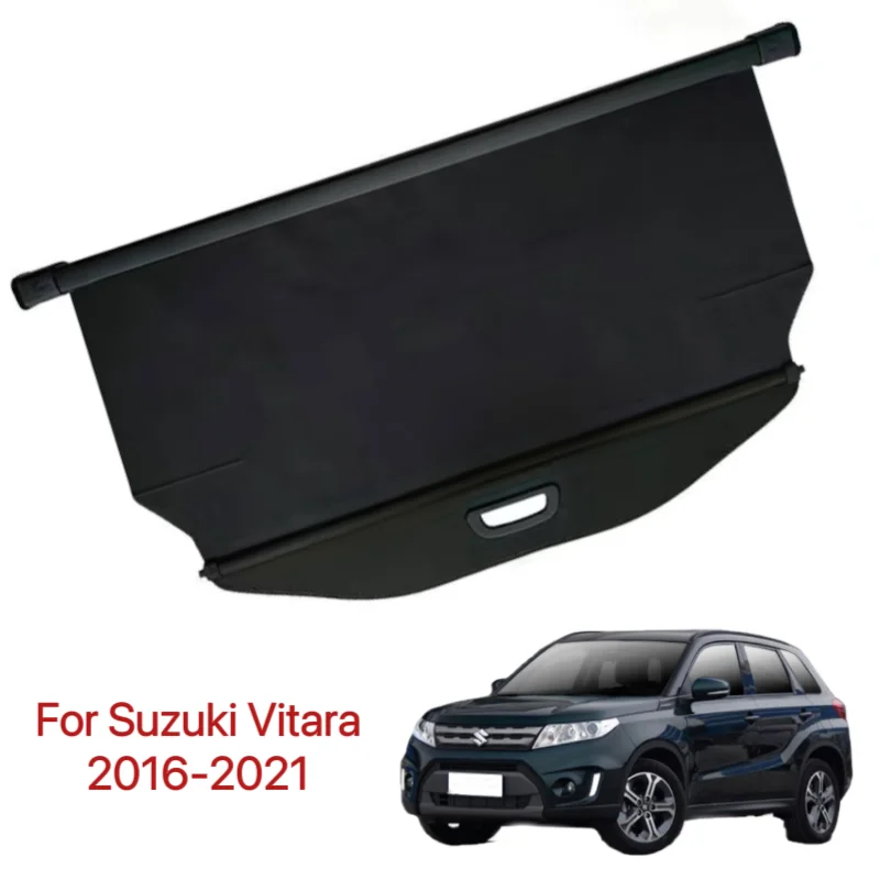 Kryt nákladného automobilu pre Suzuki Vitara 2016-2021 Security Shield Zadná batožina záclona zatiahnuteľné oddiely súkromie