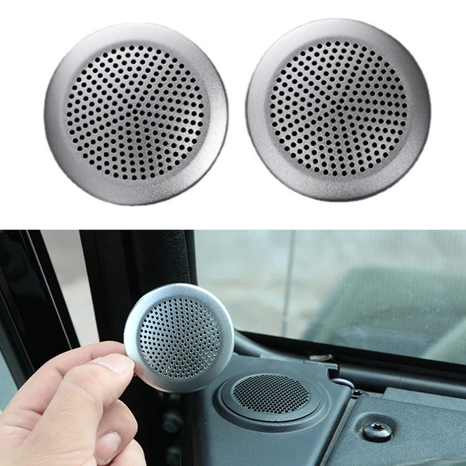 Kryt oblúka na palubné panely na palubný panel Stereo Reproduktor DEEORATÍVNE NÁKLADY PRE JAGUAR XE XF 2015-20 F-Pace 2017-22