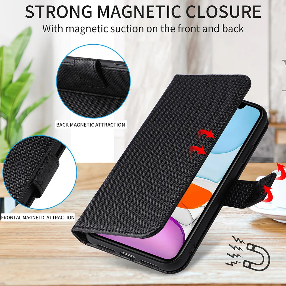 Kryt ochrany kože pre Apple iPod Touch 7 Flip stojan pre Apple iPod Touch7 peňaženka karty stojan na telefón Coque