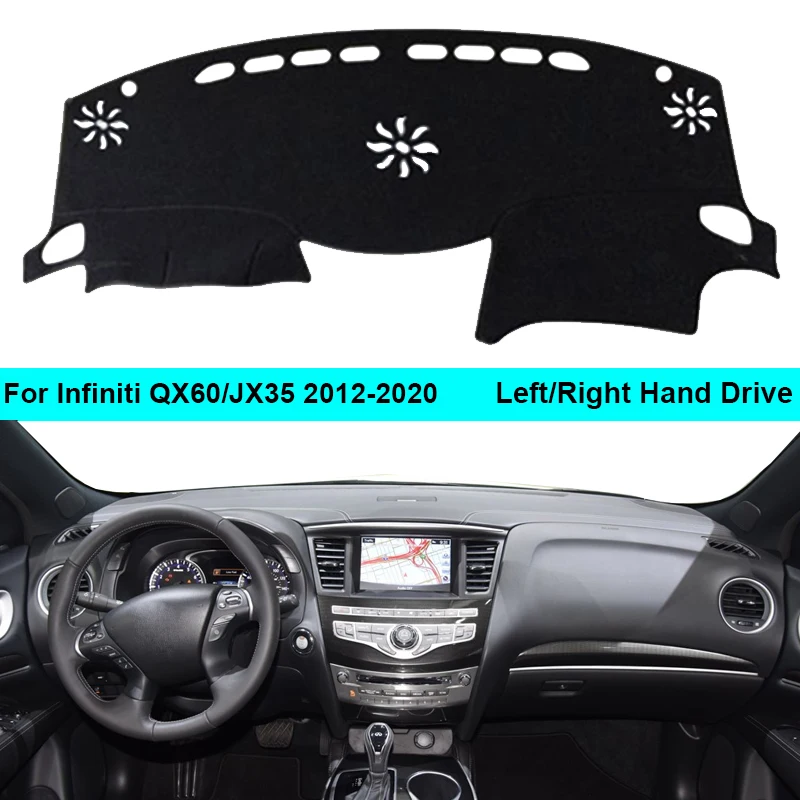 Kryt palubného panela Cape Cape pre Infiniti QX60 JX35 2012 2013 2014 2015 2016 2017 2018 2019 2019 2020