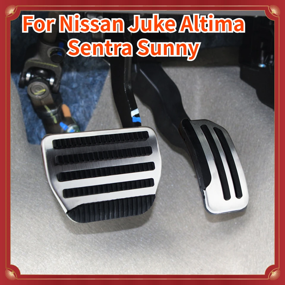 Kryt pedálu automobilu pre nissan juke Altima Sentra Sunny Maxima Sylphy Tiida Pulsar Leaf Accessories