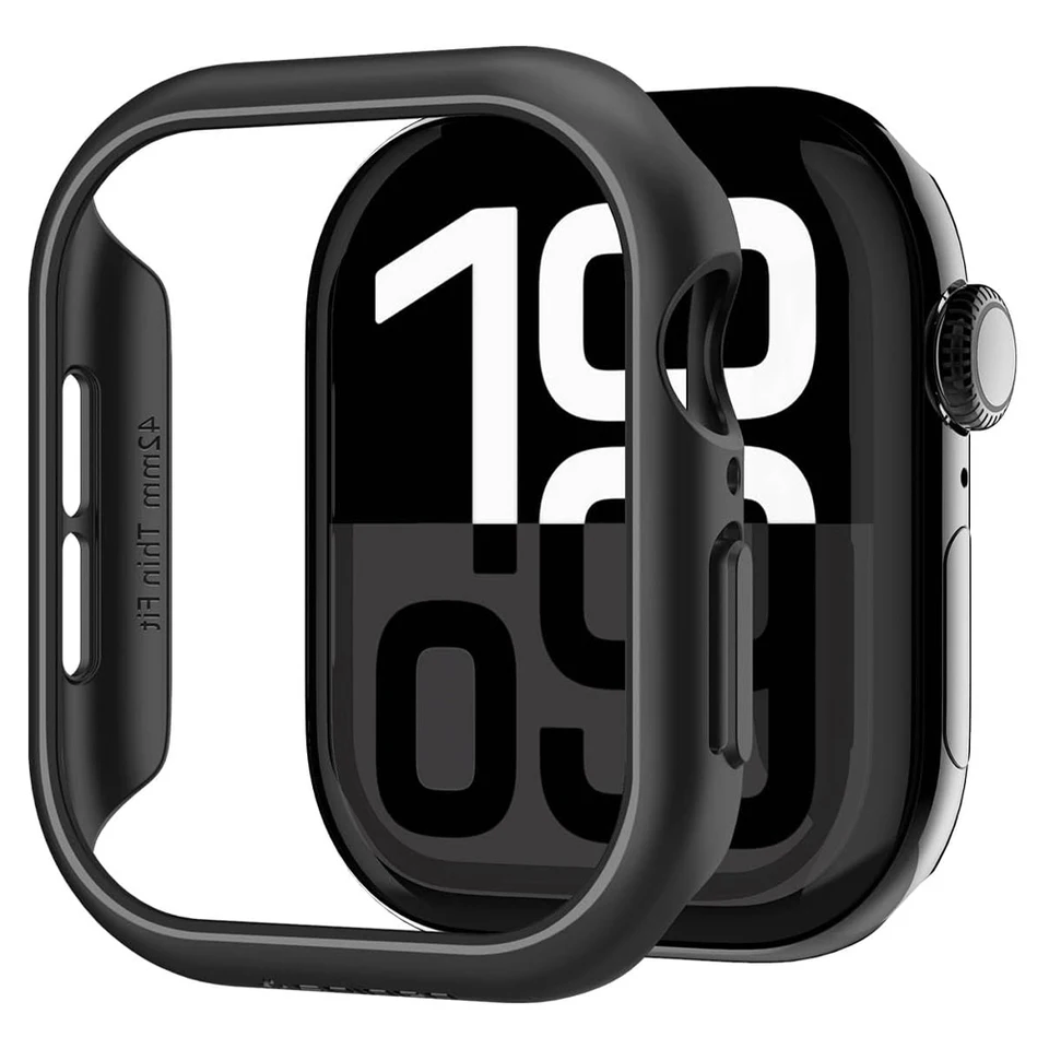 Kryt pre Apple Watch Case 46 mm 42 mm séria 10 Smart Watch Accessories Protector Ochranca PC Bumper Frame shell Iwatch Protective
