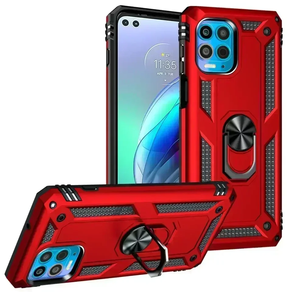 Kryt pre Moto G100 Armor Rugged Drsen Vojenský šokový dôkaz držiteľa automobilu pre puzdro pre Motorola Moto G100 G 100