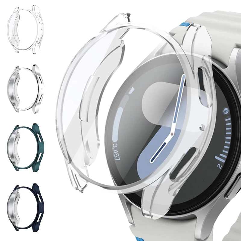 Kryt pre Samsung Galaxy Watch 7 Fe 44mm 40 mm 40 mm chránič obrazovky TPU všestranný nárazník pre Galaxy Watch 7 puzdro
