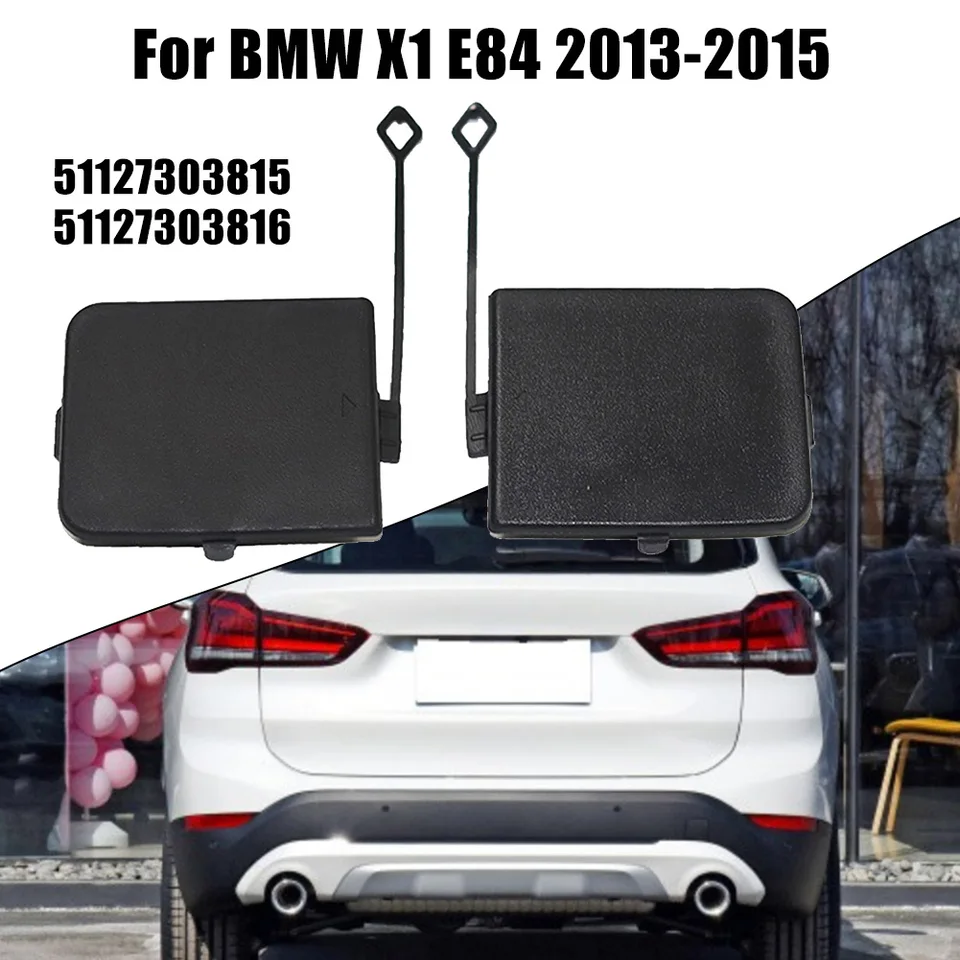 Kryt prívesu nahradenie krytu zadného háčika na zadné háčiky pre zadný a pravý nárazník pre BMW X1 E84 2013 2015