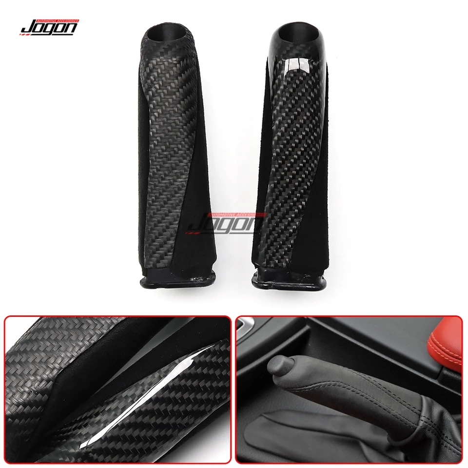 Kryt ručnej brzdy z uhlíkových vlákien pre BMW F20 F30 F23 F32 F33 1 2 3 séria M2 M3 M4 F80 F82 F83 F87 GREA GRIP Rukoväť páky