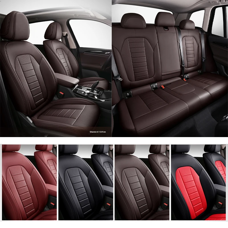 Kryt sedadla na mieru pre Nissan Qashqai J10 J11 J12 X Trail T31 Tiida Teana J32 Darčeky ženy Luxusné auto interiérové ​​doplnky