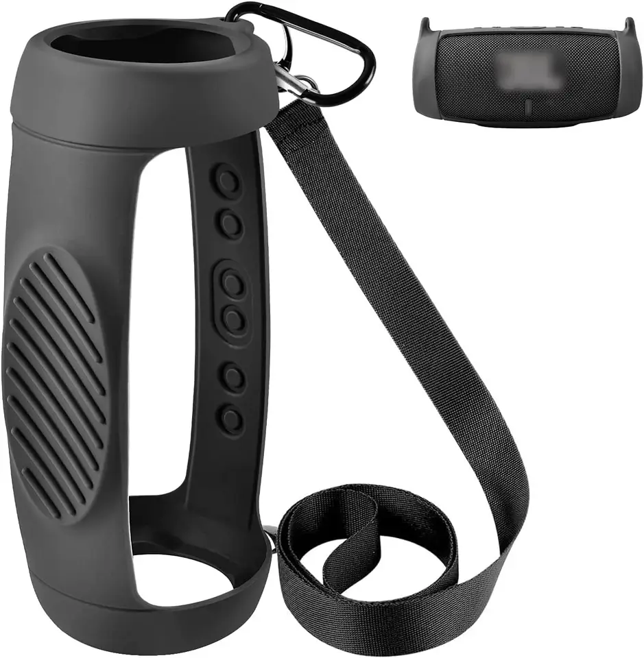Kryt silikónového puzdra pre JBL náboj 5 nepremokavý prenosný reproduktor Bluetooth, cestovanie prepravou ochrannej gélovej mäkkej pokožky ， vodný dôkaz
