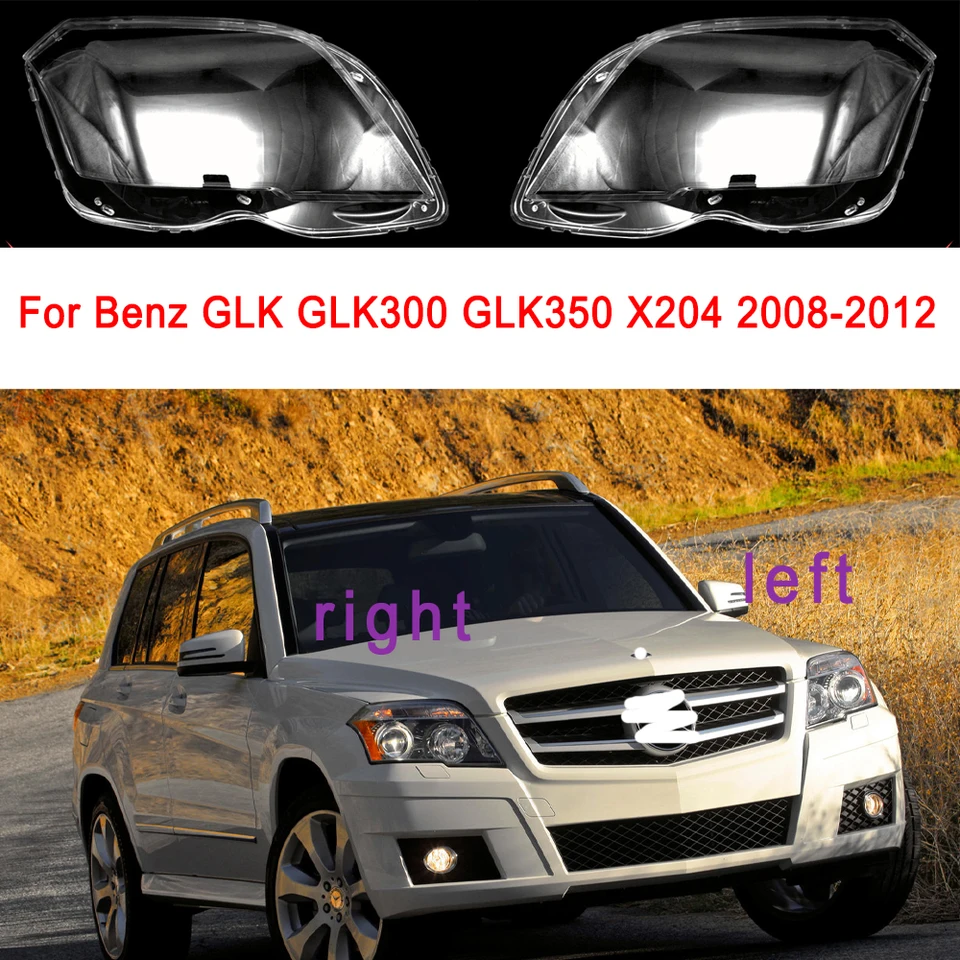 Kryt skla predného svetlometového skla pre Benz GLK GLK300 GLK350 X204 2008 2009 2010 2011 2012 2012