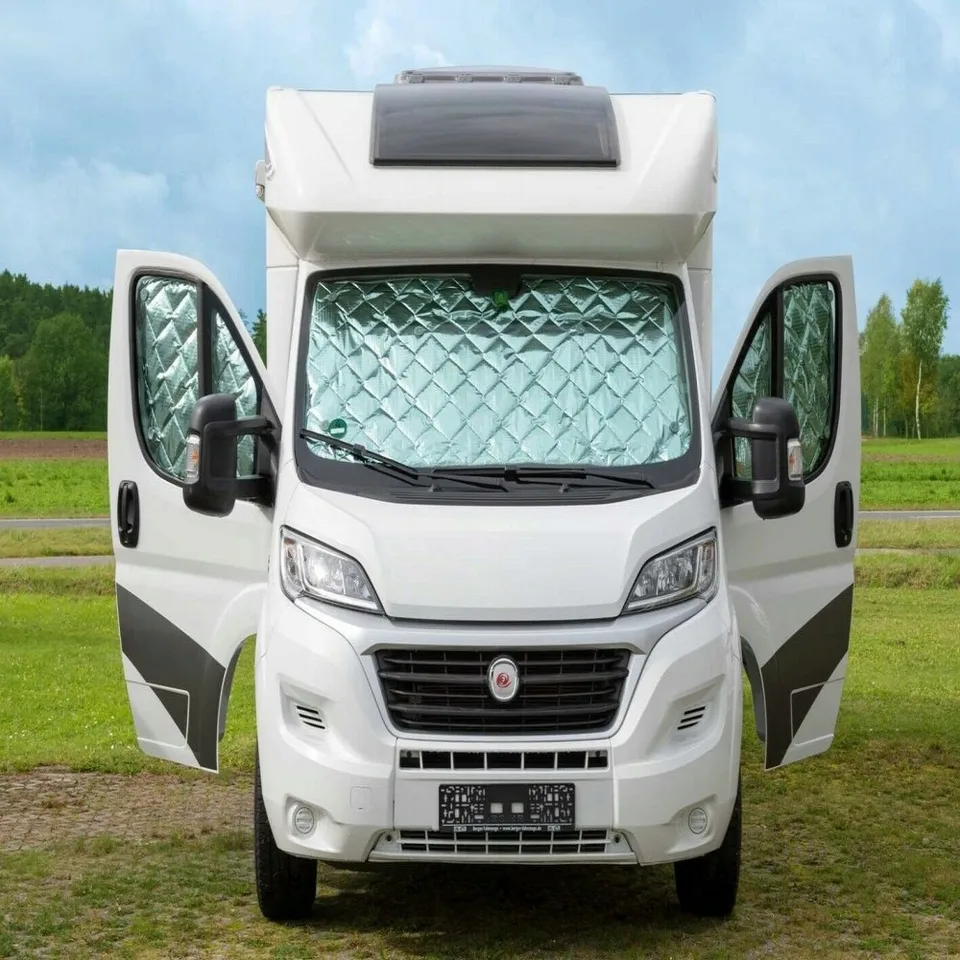 Kryt slnečného krytu automobilu Sunshade Interné tepelné žalúzie Kit slnečno slnečné okno pre fiat ducato citroen relé 2006 - 2022