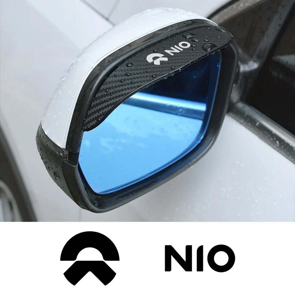 Kryt spätného zrkadla automobilu obočie s dažďom odolným dažďom pre NIO ES6 EC6 ES8 2018-2020 ET7 EP9 EVE ET5 Automatické príslušenstvo