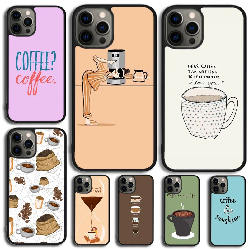 Kryt telefónu milenca kávy pre iPhone 15 16 14 plus 11 12 Mini 13 Pro Max Apple x xr xs max