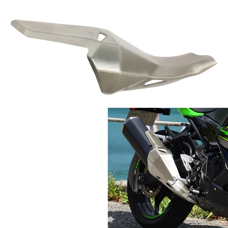Kryt tlmiča výfukových potrubí pre Kawasaki Ninja 400 EX400 2018-2024 Z400 ER400 2019-2024 Motocykel