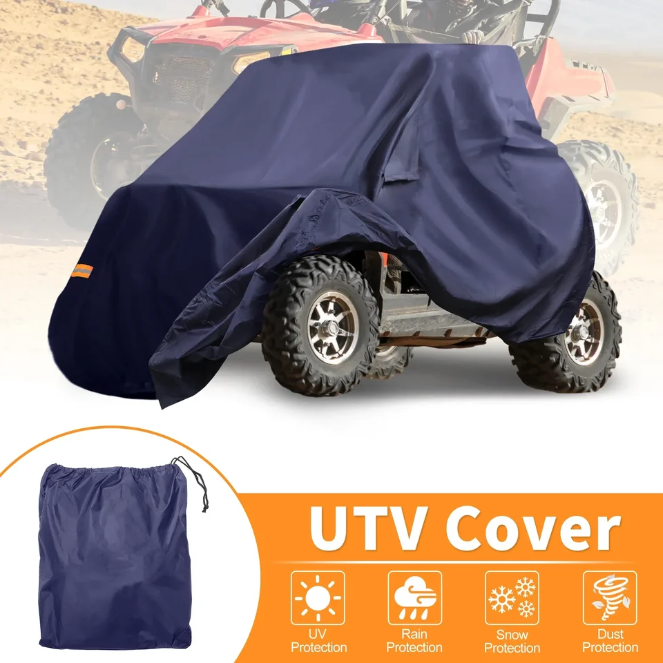 Kryt UTV pre Polaris RZR Pro XP nepremokavý po bočnom kryte Outdoor Sun Rain Protection 210D-PU 220*98*106 cm