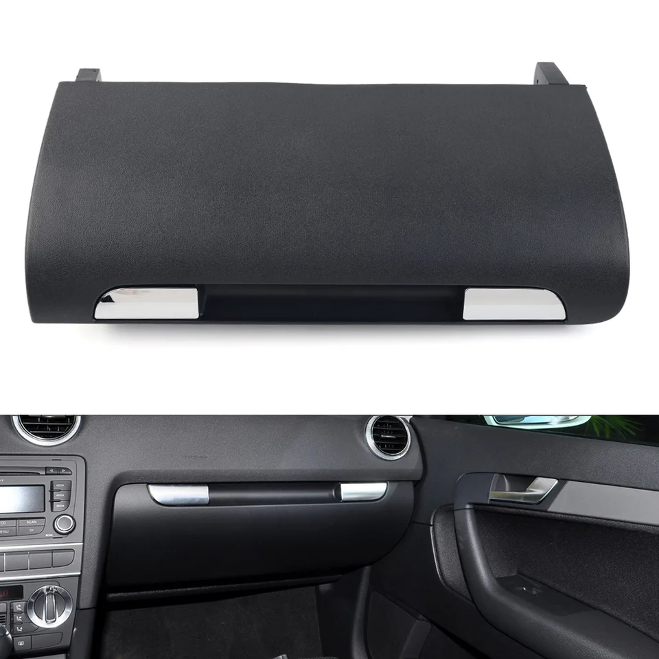 Kryt z rukavicového skrinky na úložné skrinky na autá veko 8p1857124a pre Audi A3 S3 8p 2004 2005 2006 2007 2008 2009 2009 2010 2011 2012