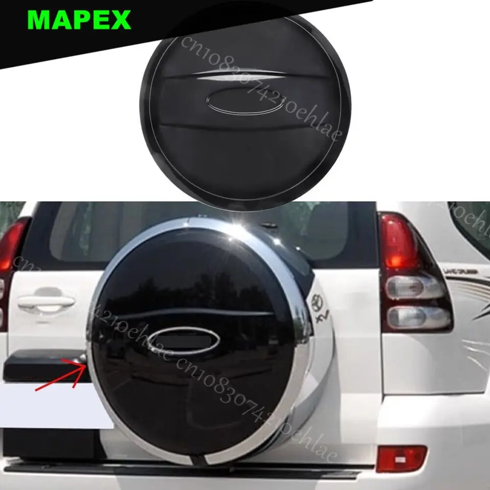 Kryt zadnej pneumatiky na zadnú pneumatiku v pneumatike sa hodí pre Toyota Land Cruiser Prado 2003-2009