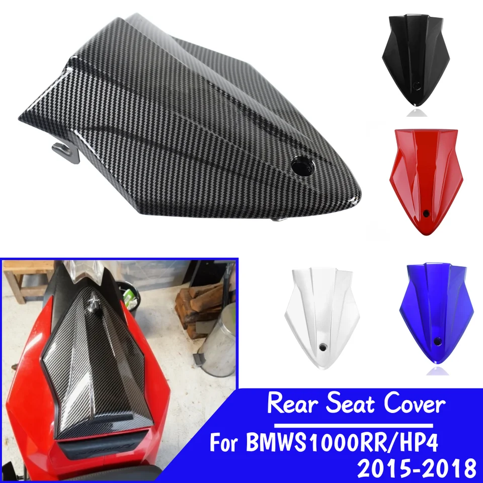 Kryt zadného sedadla na motocykli Cover Cowl Cowl pre BMW S1000RR/HP4 2015-2018 COWL SEAT SEAT SEAL S1000R 2014-2020