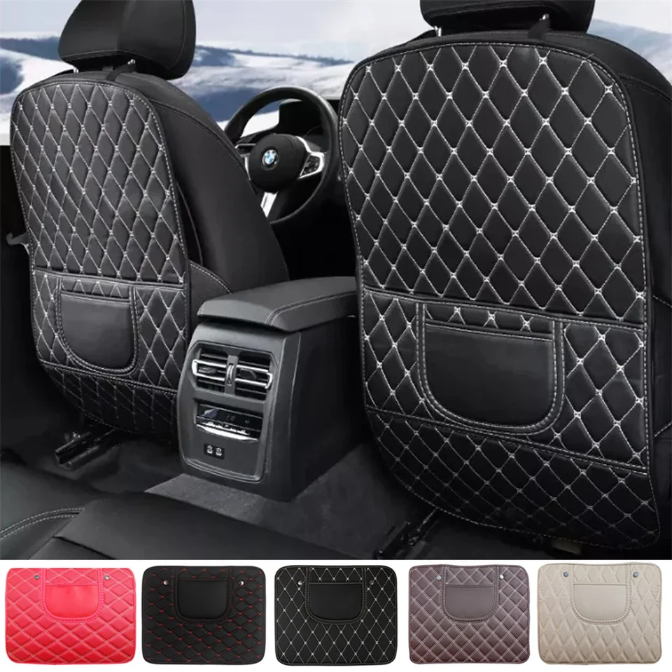 Kryt zadného sedadla pre zadné sedadlá pre Volkswagen Passat B5 Touran Tiguan Phaeton Toug Toug Sharan Polo Anti Kick Mat Car Accessorie Interiér