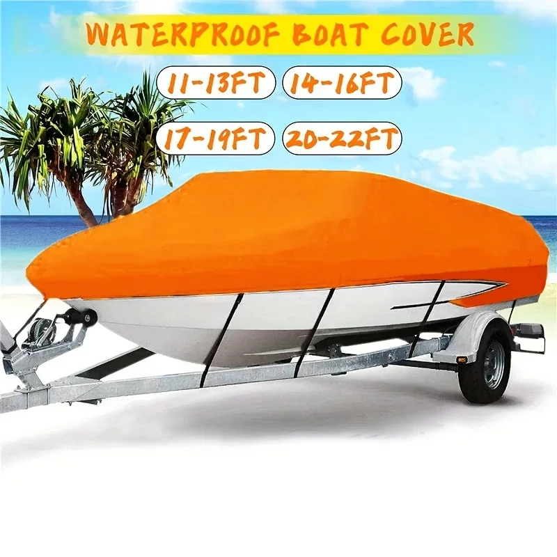 Kryt člna proti UV nepremokavá vonkajšia ochrana 190T Námorný rybolov Speedboat 11-22 stôp jachta
