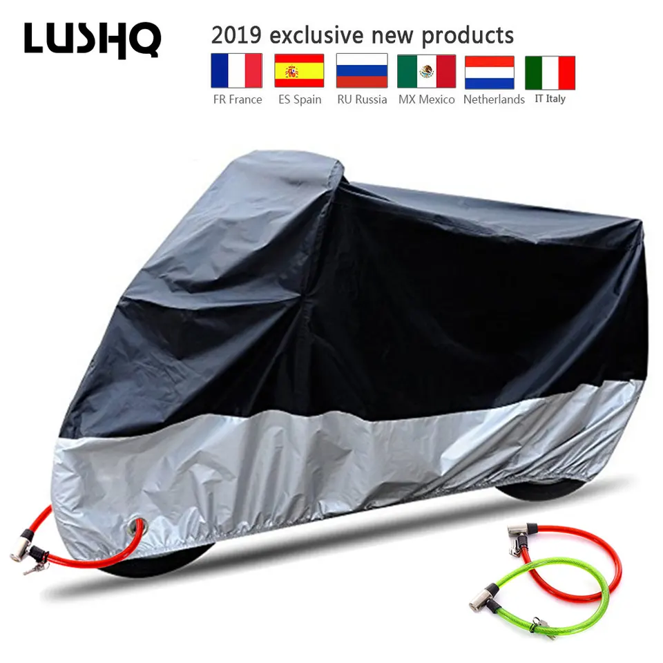 Krytie bicyklov pre motocykle Funda Moto vodotesné UV ochranný kryt dažďového krytu pre Honda 125 Goldwing 1800 Goldwing GL1800 CBR650F