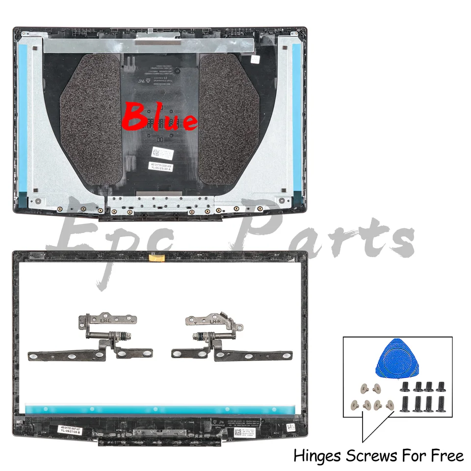 Kryty pre Dell G3 3590 3500 P89F Nový zadný kryt LCD 0747KP predný rám