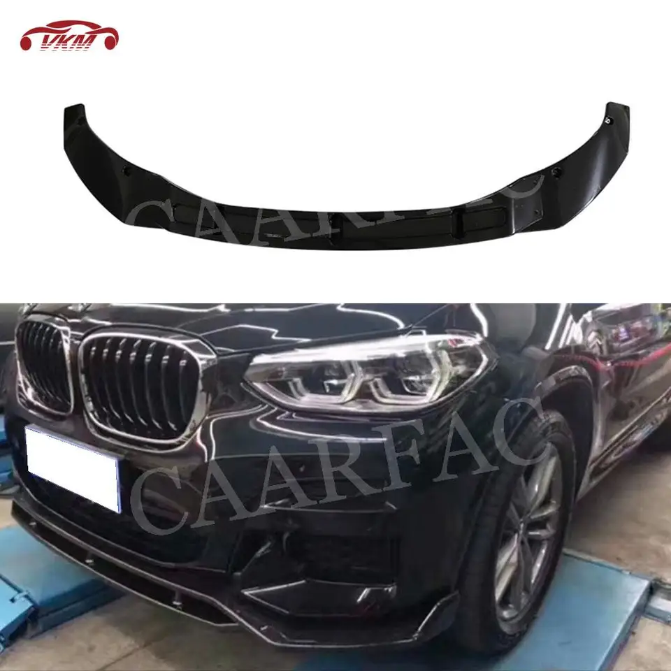 Kryty spojlera brady z uhlíkového vlákna na nárazníku pre brady pre bradu pre BMW X3 G01 X4 G02 M Sport 2019 2020 2021