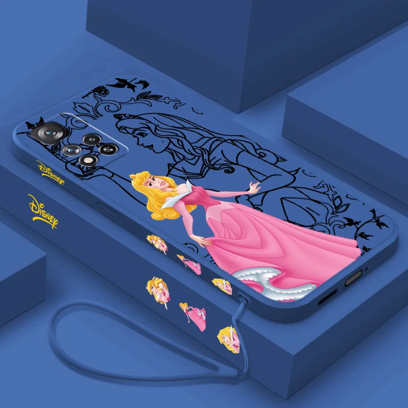 Krásna spánková krása tekutina ľavým lanom telefónom pre lano pre Xiaomi Redmi 6 7 a K20 40 Poznámka 7 8 9 10 TS Lite Pro Max 5g Soft Cover Cover