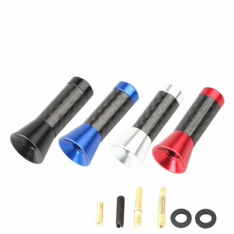 Krátka anténa z uhlíkových vlákien pre Touran Renault Scenic 2 Alfa Romeo 147 Nissan Qashqai J10 Volvo S60 BMW X5 E53 Golf 5