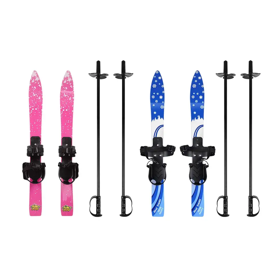 Krátke lyže na sneh a stožiare Snow Board Outdoor Ice Codates Winter Sports Equipment Dievčatá Boys lyžiarska doska Skiblades Snowblades