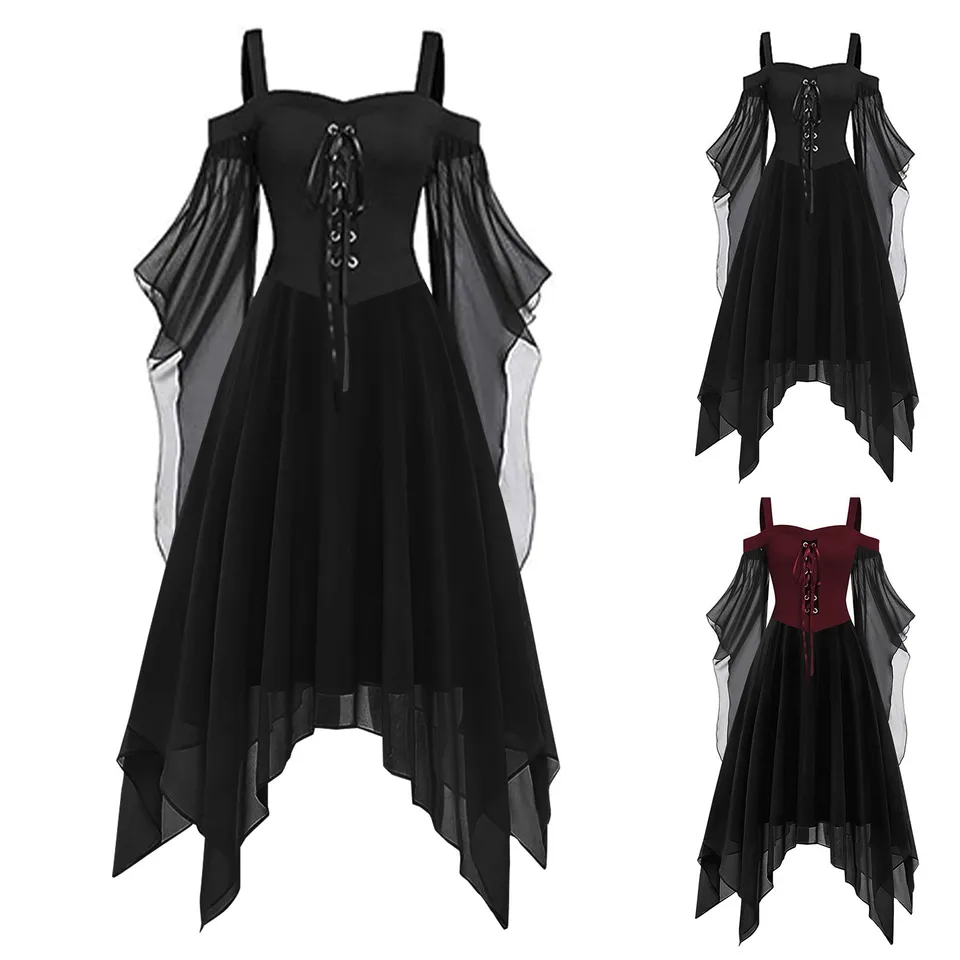 Krátke stredoveké šaty kokteilové šaty pre ženy plus veľkosť Yumeko Jabami kostýmové školské uniformy Anime cosplay Party