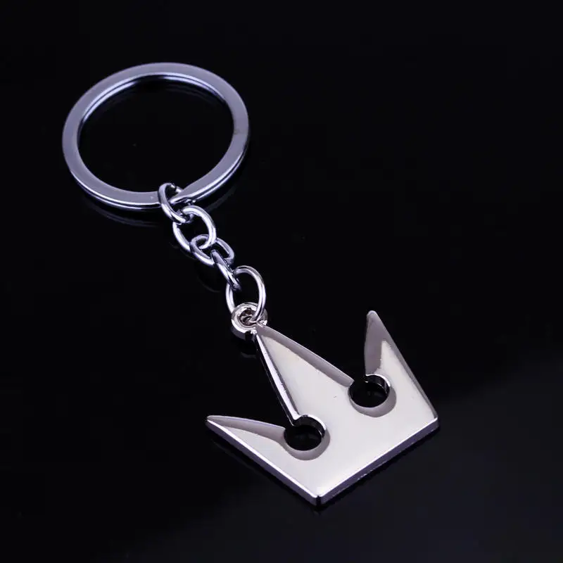Kráľ Keychain New Jej kráľ Jeho kráľovná koruna prívesok Time Glass Keychain zliatiny šperky