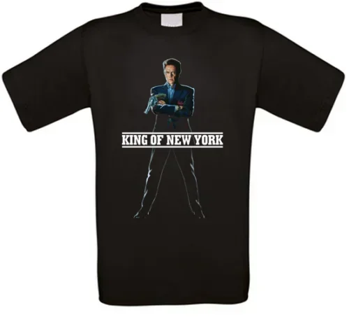 Kráľ New York Frank Cult White Movie Tričko